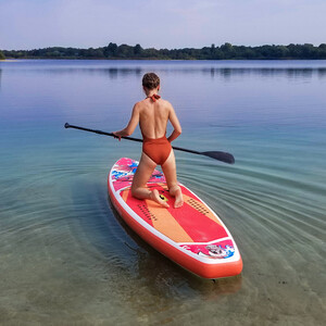 Pripučiama banglenčių lenta 11'6" - Sup Koi apelsinas